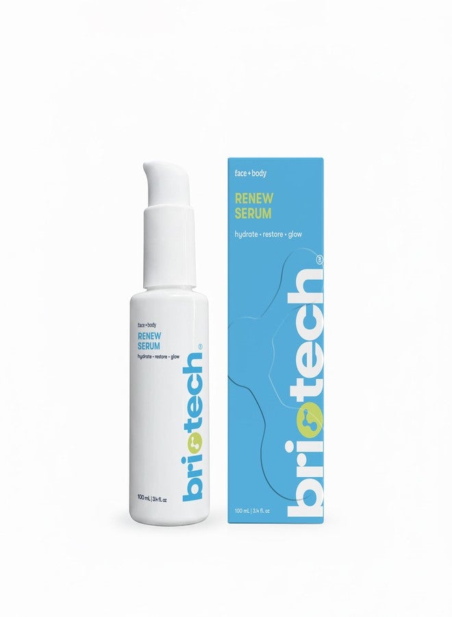 بريوتيك سيروم بريوتك رينيو، جل معدني بحمض الهيبوكلوروس، يُنعّم مظهر الخطوط الدقيقة، يُنعم بشرة الوجه والرقبة والصدر، يُصحح البقع، يُهدئ الاحمرار، نباتي، 3.4 أونصة سائلة - Image 1